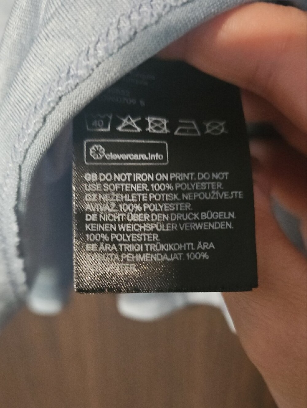 H&M Pale Blue Racerback Tank - Picture 3 of 4